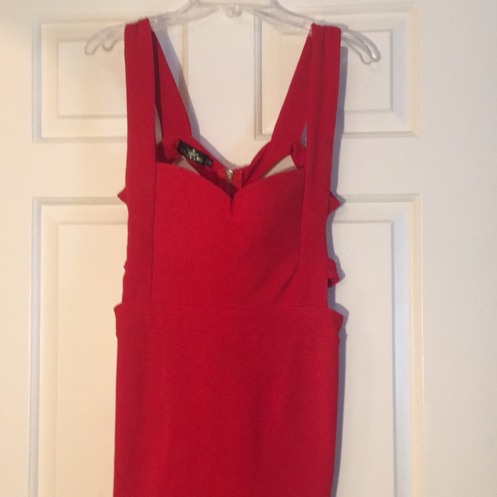 Tight red short dress comfortable cosplay